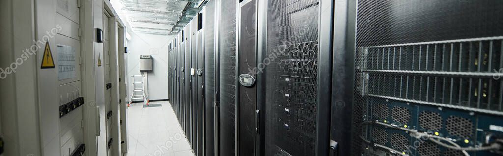 Concetto di infrastruttura IT e backup dati
